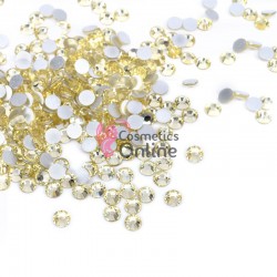 Strasuri din Cristale 100 bucati SC022 Aurii White 1.3mm 